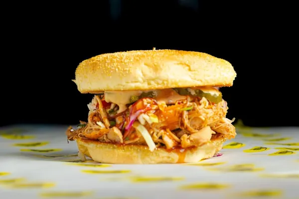 Pulled Chicken Sando from Pop-Up Hot Chicken